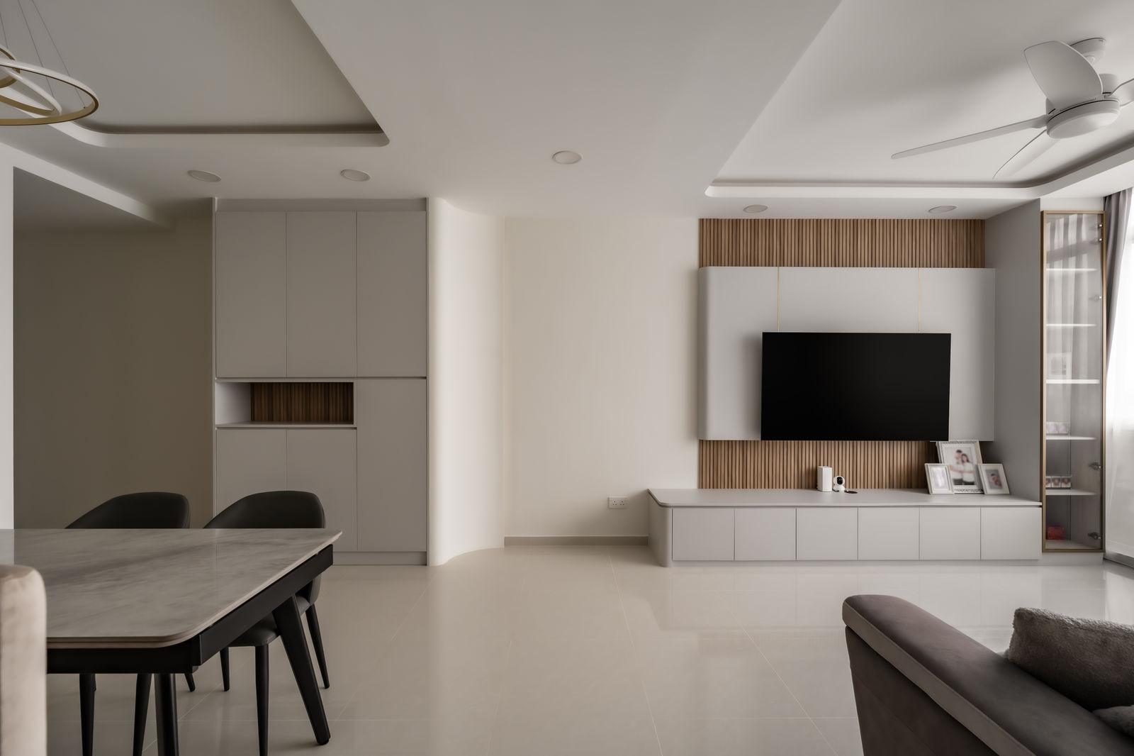 Ethereal Ecru Condominium renovation in The Lakeshore, view 2