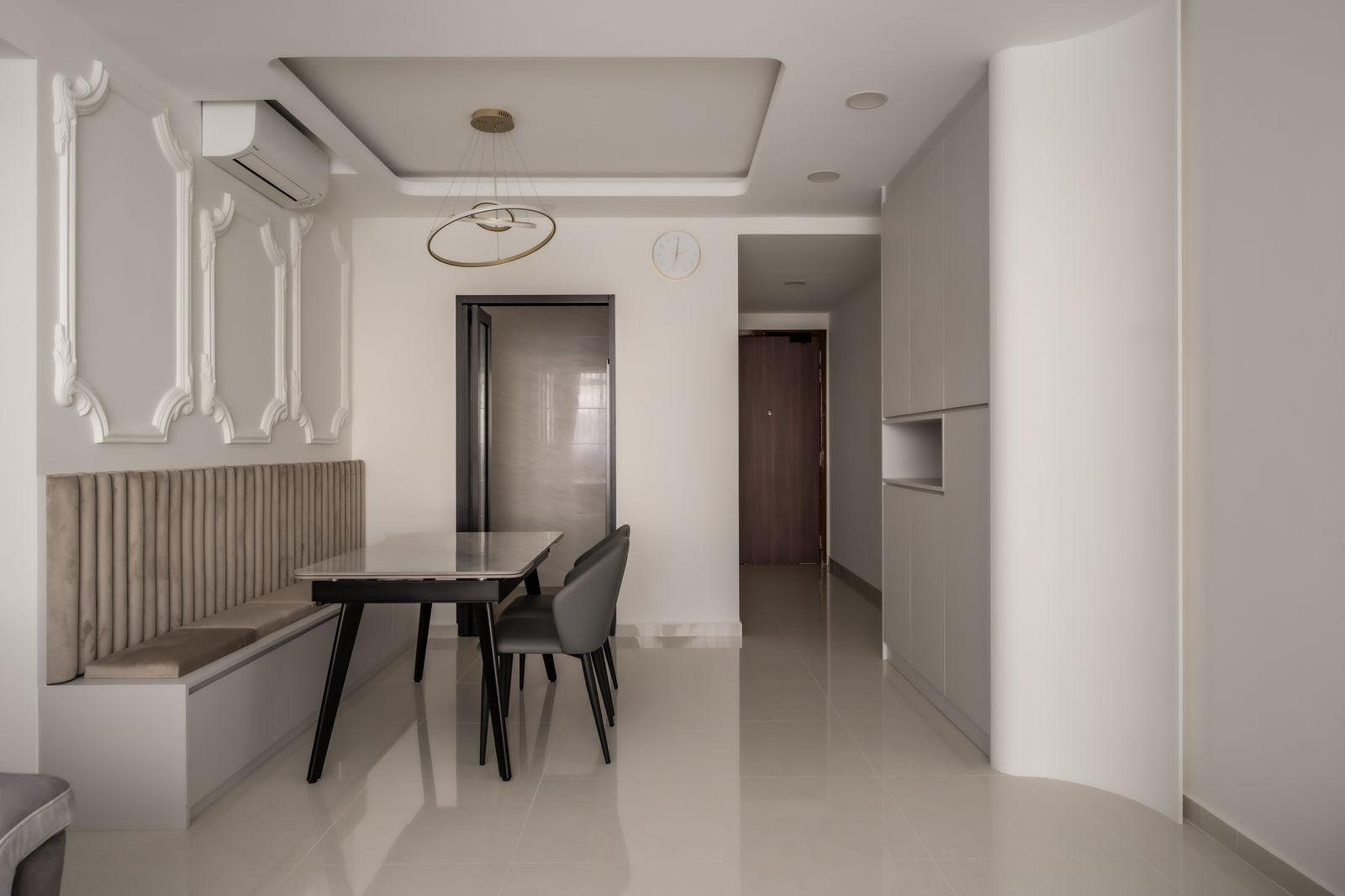 Ethereal Ecru Condominium renovation in The Lakeshore, view 5