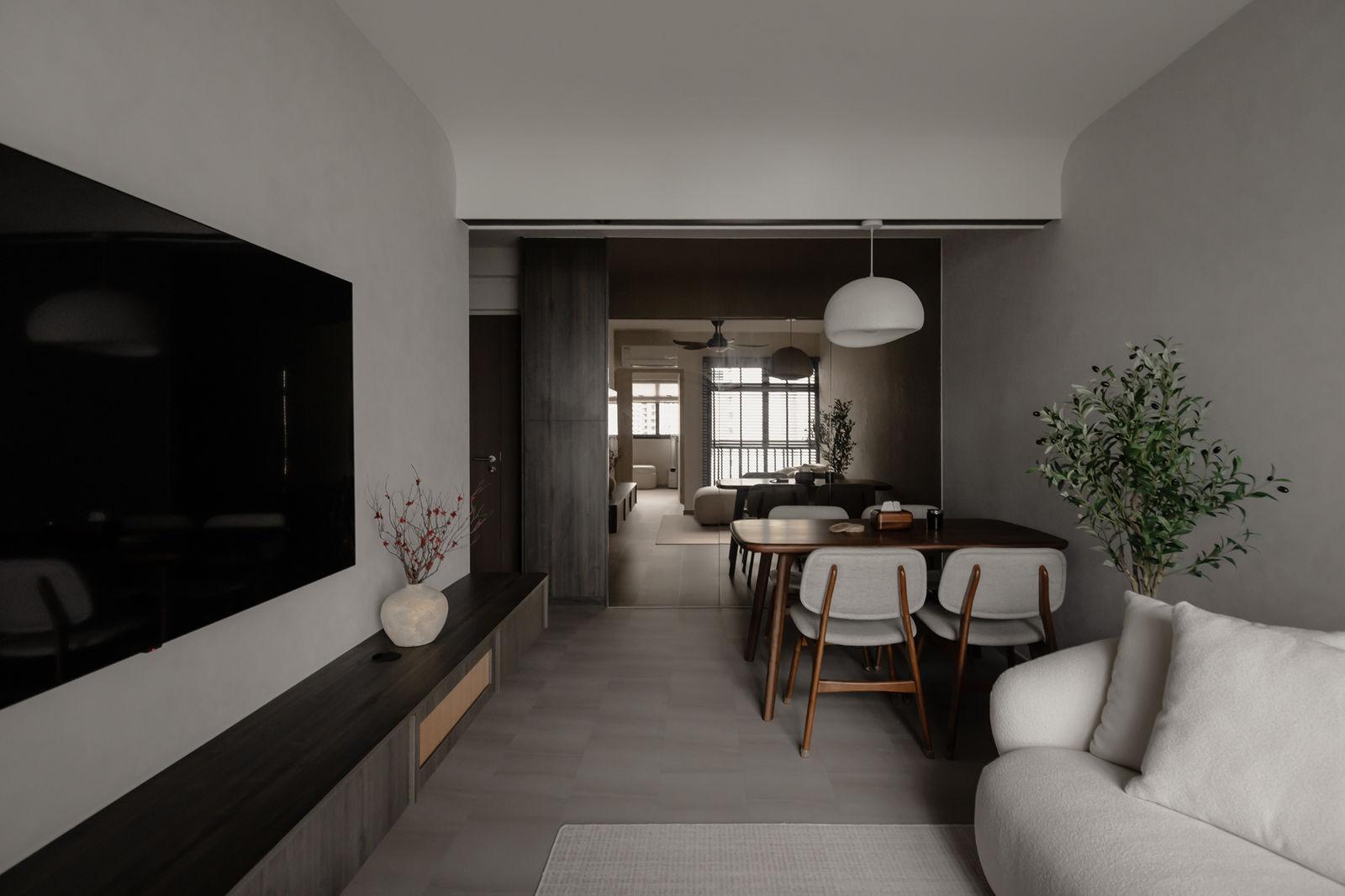 The Heiwa House 4-Room Flat renovation in Jalan Membina, view 1