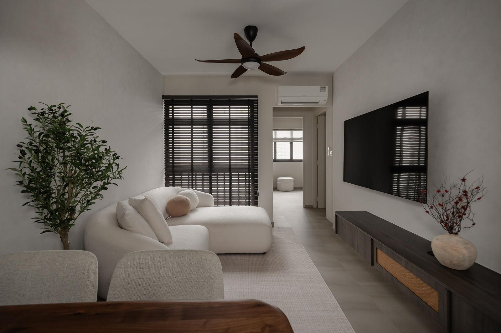 The Heiwa House 4-Room Flat renovation in Jalan Membina, view 6