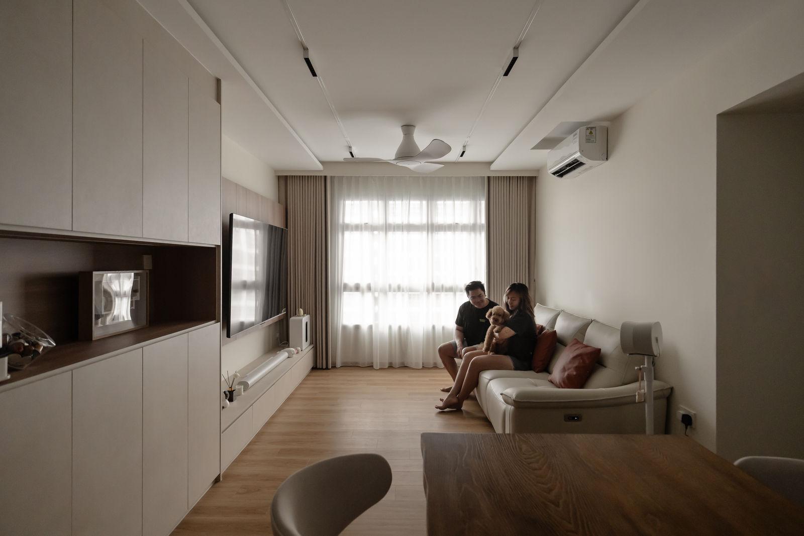 The Tranquil House 4-Room Flat renovation in Toa Payoh East, view 1